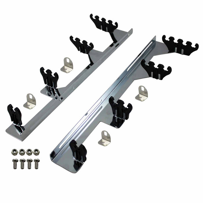SpeedFx 7251 7-9 MM Spark Plug Wire One Left And One Right Side Brackets With One Each Of 4-H - Truck Part Superstore