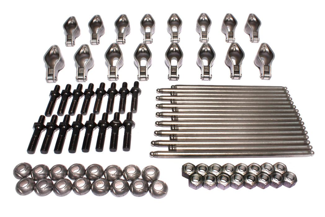 COMP Cams RPS302 Magnum 1.72 Rocker and HE Pushrod Kit for Retro-Fit Roller BBC GEN VI BBC - Truck Part Superstore