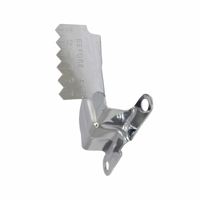 SpeedFx 7265 Chevy Big Block For 8 Inch Dia Harmonic Balancer Non-Adjustable Chrome Steel - Truck Part Superstore