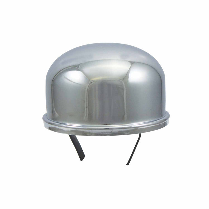 SpeedFx 7270 Push-In 2-3/8 Inch Dia Dome Shape Chrome Plated Steel - Truck Part Superstore