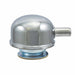 SpeedFx 7272 Twist-On Dome Shape Chrome Plated Steel With Breather Tube - Truck Part Superstore