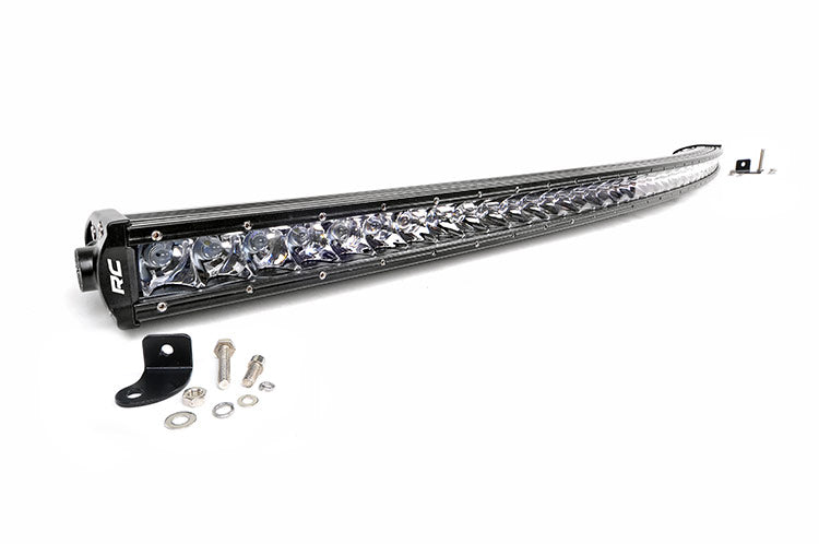Rough Country 72750 50 Inch Curved CREE LED Light Bar Single Row Chrome Series Rough Country - Truck Part Superstore