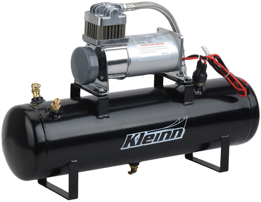 Kleinn Automotive Air Horns 7275 All-In-One Onboard Air System - Truck Part Superstore