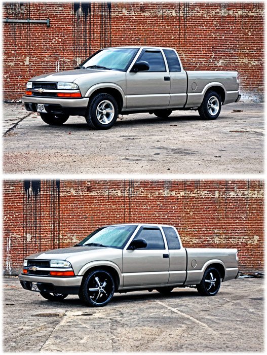 Rough Country 727 2 Inch/3 Inch Lowering Kit 91-03 Sonoma 83-97 S10 Blazer Rough Country - Truck Part Superstore