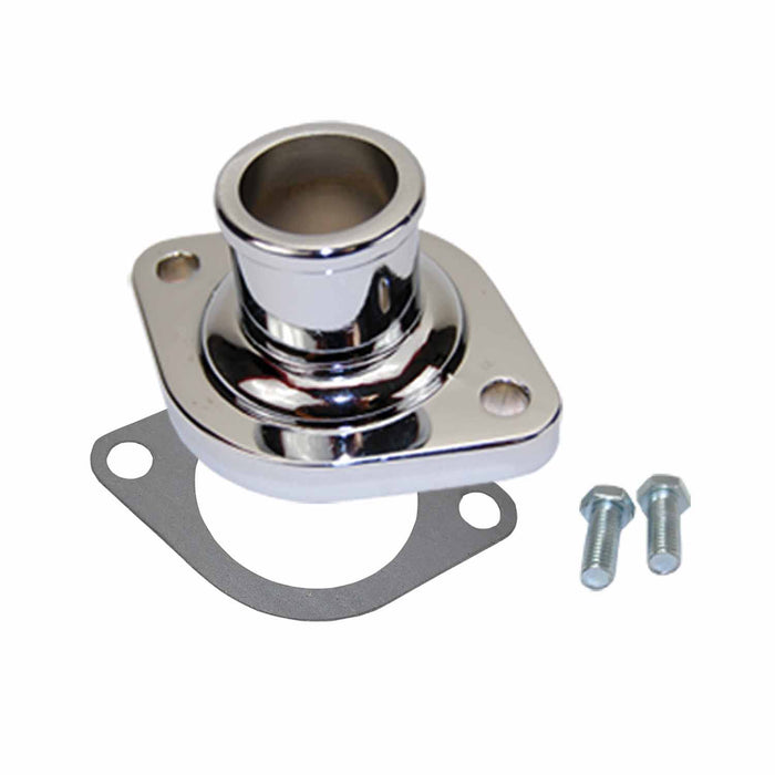 SpeedFx 7286 Straight Up Neck Steel Gasket Seal Type Chrome Plated - Truck Part Superstore
