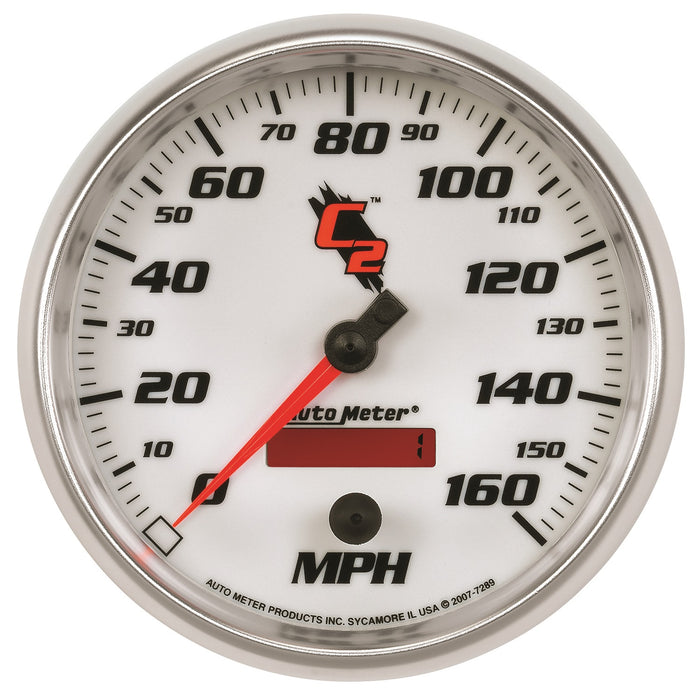 AutoMeter 7289 GAUGE; SPEEDOMETER; 5in.; 160MPH; ELEC. PROGRAMMABLE; C2 - Truck Part Superstore