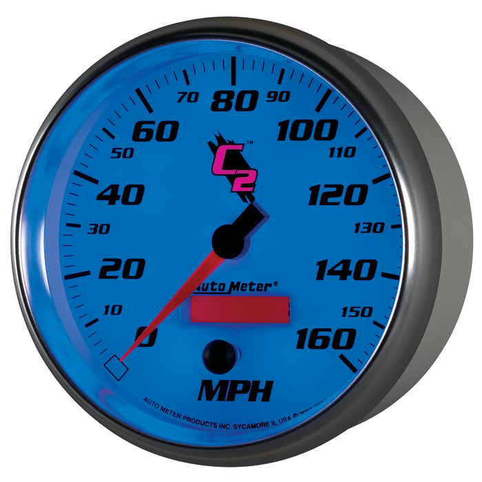AutoMeter 7289 GAUGE; SPEEDOMETER; 5in.; 160MPH; ELEC. PROGRAMMABLE; C2 - Truck Part Superstore