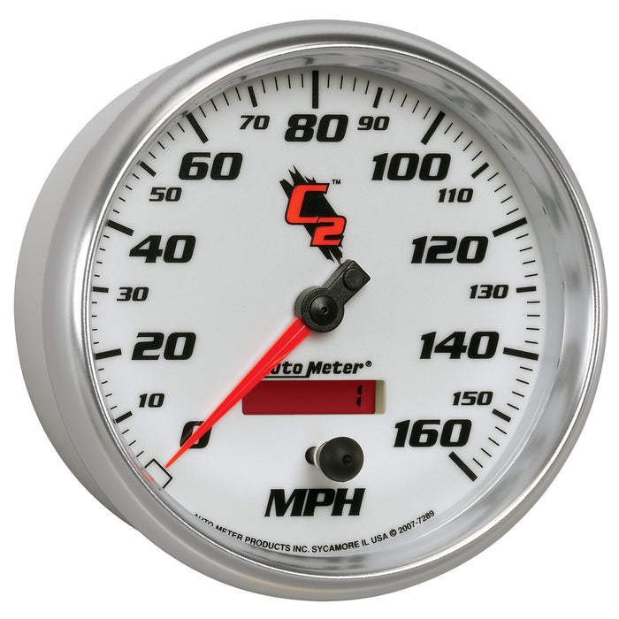 AutoMeter 7289 GAUGE; SPEEDOMETER; 5in.; 160MPH; ELEC. PROGRAMMABLE; C2 - Truck Part Superstore