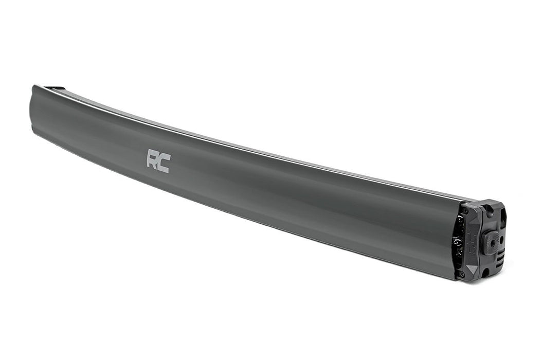 Rough Country 72940BD 40 Inch Curved CREE LED Light Bar Dual Row Black Series w/Cool White DRL Rough Country - Truck Part Superstore