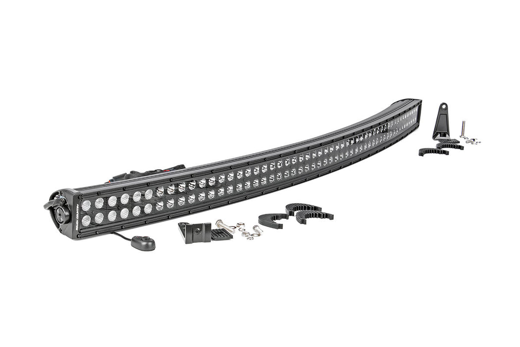 Rough Country 72950BL 50 Inch Curved CREE LED Light Bar Dual Row Black Series Rough Country - Truck Part Superstore