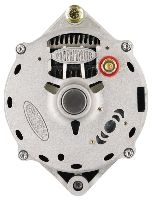 Powermaster Performance 7295 Smooth Look™ Alternator; 12si; 100 Amp; 75 Idle; 1V; Baffle; Natural; - Truck Part Superstore