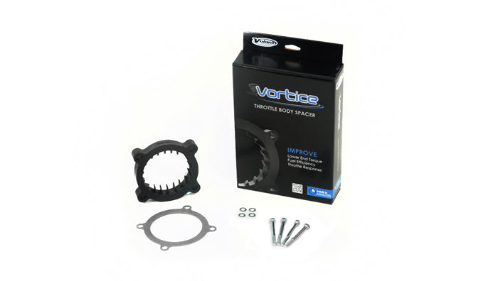 Volant 729850 Throttle Body Spacer 1 Inch 11-14 Ford F-150/Ford Mustang Black Volant - Truck Part Superstore