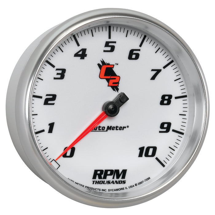 AutoMeter 7298 GAUGE; TACHOMETER; 5in.; 10K RPM; IN-DASH; C2 - Truck Part Superstore