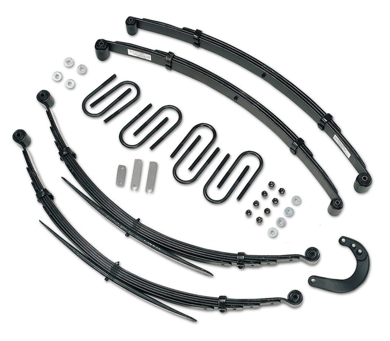 Tuff Country 16711K 6 Inch Lift Kit 73-87 Chevy Truck/GMC Truck/Suburban/Blazer/Jimmy 1/2 Ton 4WD EZ-Ride Fits Models w/52 Inch long Rear Springs Tuff Country - Truck Part Superstore