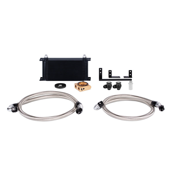 Mishimoto MMOC-MIA-16TBK Mazda Miata Oil Cooler Kit, 2016-2018, Black, Thermostatic - Truck Part Superstore