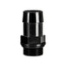 Mishimoto MMFT-M27-1.0BK Mishimoto M27x2.0 to 1" Hose Barb Aluminum Fitting - Truck Part Superstore