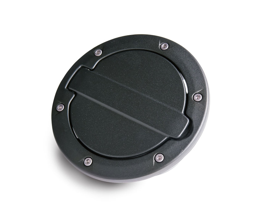 AMP Research 73000-01A Fuel Door; Black; - Truck Part Superstore
