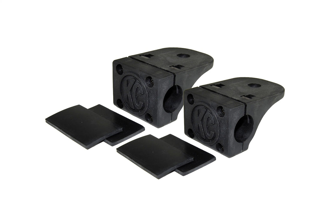 KC Hilites 73001 Light Mount Tube Clamp; 0.75in. to 1in. Bar (pr) - Truck Part Superstore