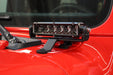Go Rhino 730060T XE Windshield Cowl Light Mounts, Pair, for Jeep JL/JT, Fits 6" Sngle Row LED Bar - Truck Part Superstore