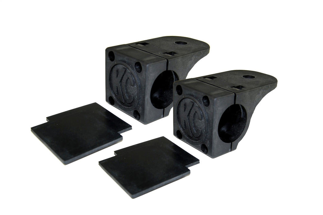 KC Hilites 73011 Light Mount Tube Clamp; 1.25in. to 1.5in. Bar (pr) - Truck Part Superstore