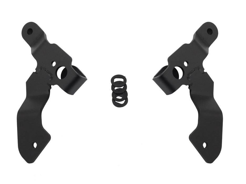 Go Rhino 730231T XE Windshield Cowl Light Mounts for Jeep JL/JT - Fits Dual 3x3 Cubes Offset - Truck Part Superstore