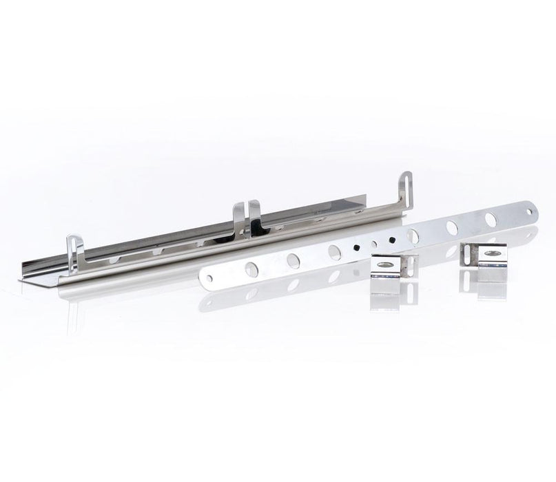 Be Cool 73052 Polished Finish Dual 11 Inch Fan Mounting Kit Be Cool Radiator - Truck Part Superstore