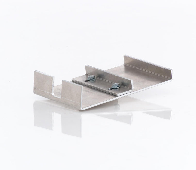 Be Cool 73057 Top Mounting Bracket Polished Finish Aluminum Finish Be Cool Radiator - Truck Part Superstore