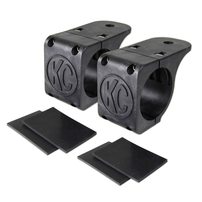 KC Hilites 73071 Light Mount Tube Clamp; 1.75in. to 2in. Bar (pr) - Truck Part Superstore