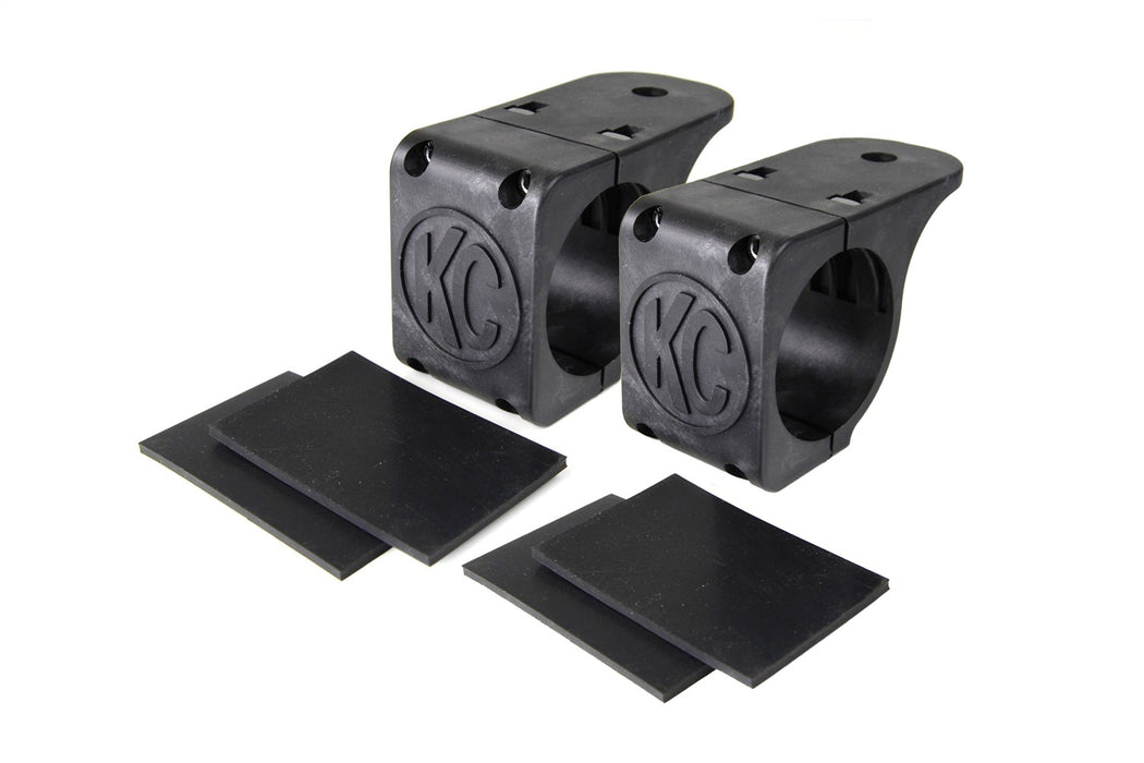 KC Hilites 73081 Light Mount Tube Clamp; 2.25in. to 2.5in. Bar (pr) - Truck Part Superstore