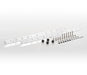 Be Cool 73107 67-74 AMC Polished Finish Aluminum Accessory Fan Brackets Be Cool Radiator - Truck Part Superstore