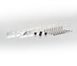 Be Cool 73110 67-70 Ford Mustang Polished Finish Aluminum Accessory Fan Brackets Be Cool Radiator - Truck Part Superstore