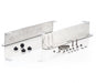 Be Cool 73133 Polished Finish Aluminum Fan Brackets for Downflow Radiator w/Dual 11 Fans For 60-62 Chevrolet/GMC Truck Be Cool Radiator - Truck Part Superstore