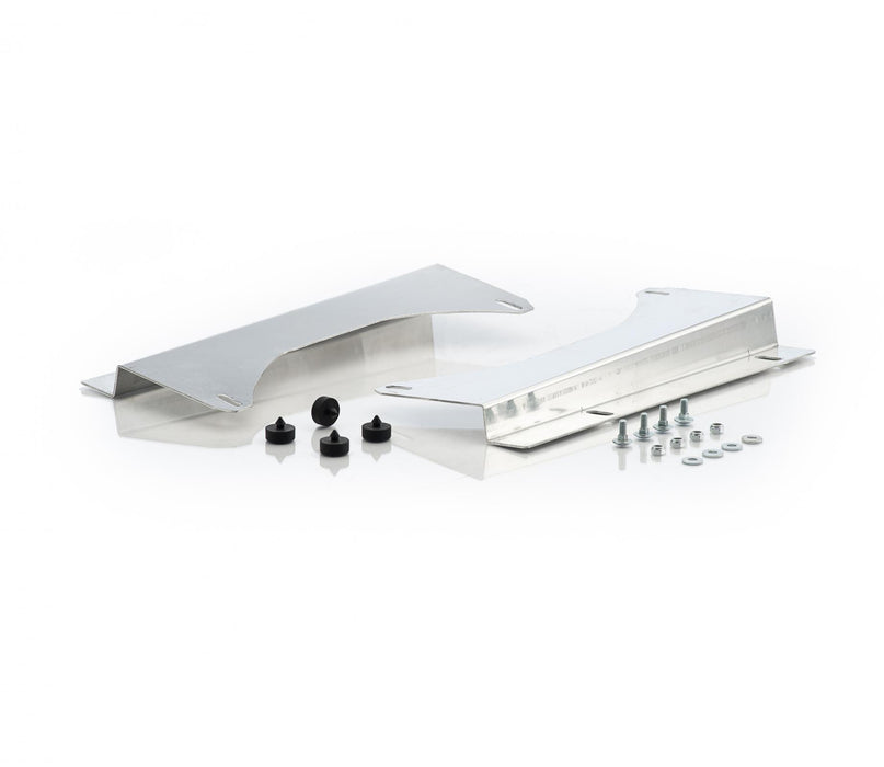 Be Cool 73134 Polished Finish Aluminum Fan Brackets for Downflow Radiator w/Single 16 Fan For 47-54 Chevrolet/GMC Truck Be Cool Radiator - Truck Part Superstore