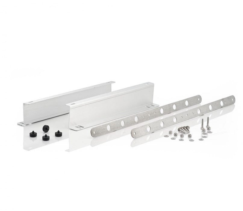 Be Cool 73140 Polished Finish Aluminum Fan Brackets for Downflow Radiator w/Single 16 Fan For 70-74 Mopar E-Body Be Cool Radiator - Truck Part Superstore