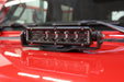 Go Rhino 732060T XE Center Hood Light Mounts for Jeep JL/JT - Fits 6" Single Row LED Light Bar - Truck Part Superstore