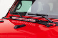 Go Rhino 732210T XE Center Hood Light Mount for Jeep JL/JT - Fits 20" Single Row LED Bar - Truck Part Superstore