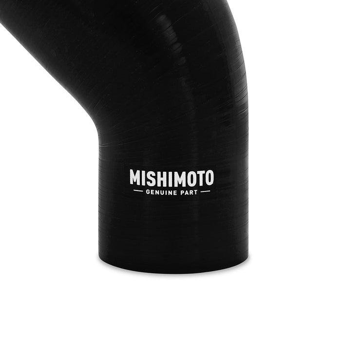 Mishimoto MMCP-R45-20225BK Mishimoto 45-Degree Silicone Transition Coupler, 2.00-in to 2.25-in, Black - Truck Part Superstore