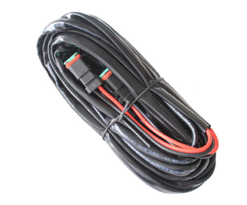 BrightSource 73240 Wiring Harness/Switch; 30A; For Use w/Dual Lamps Up To 120W Each; - Truck Part Superstore