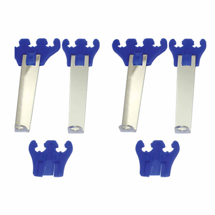 SpeedFx 7348 7-9 MM Spark Plug Wire With 4 Straight Brackets With Two Each Of 2-Hole And 3-Ho - Truck Part Superstore