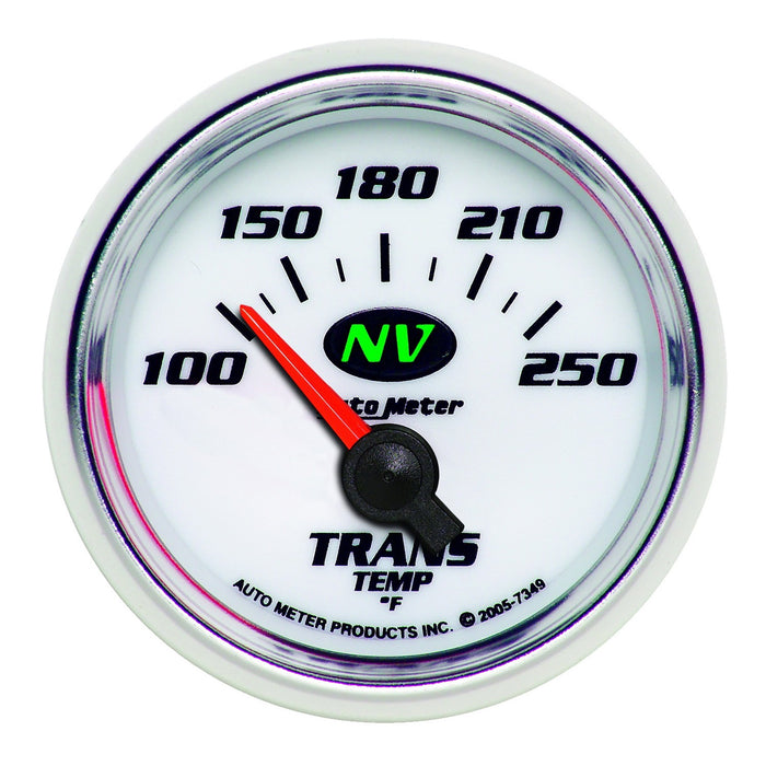 AutoMeter 7349 GAUGE; TRANSMISSION TEMP; 2 1/16in.; 100-250deg.F; ELECTRIC; NV - Truck Part Superstore