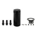 Mishimoto MMBCC-CBTHR-XLBK Mishimoto XL Compact Baffled Oil Catch Can, 3-Port - Truck Part Superstore