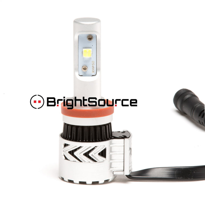 BrightSource 73615L Fan Base LED Kit; H11; 6000K; 2 Year Warranty; - Truck Part Superstore
