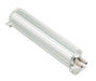 Mr Gasket 7365G Dual Pass Transmission Cooler; Satin Aluminum; 12 in. Length; - Truck Part Superstore