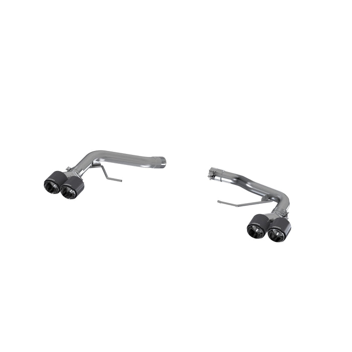 MBRP S56023CF Porsche 2.5 Inch Axle Back Dual Split Rear Bypass Pro Series Carbon Fiber Tips For 14-20 Porsche Macan MBRP - Truck Part Superstore