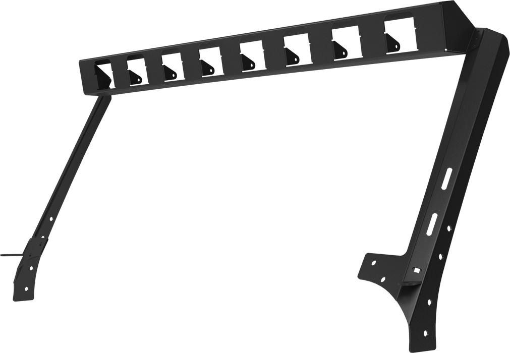 Go Rhino 738300T WLF mounts lights above windshield to help increase driving visibility off road - Truck Part Superstore