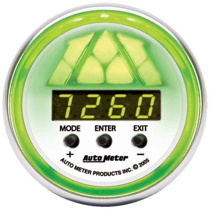 AutoMeter 7388 GAUGE; SHIFT LIGHT; DIGITAL RPM W/MULTI-COLOR LED LIGHT; DPSS LEVEL 2; NV - Truck Part Superstore