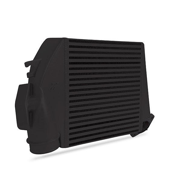 Mishimoto MMTMIC-WRX-08BKBL Subaru WRX 2008-2014 Top-Mount Intercooler Black Cooler, Blue Hoses - Truck Part Superstore
