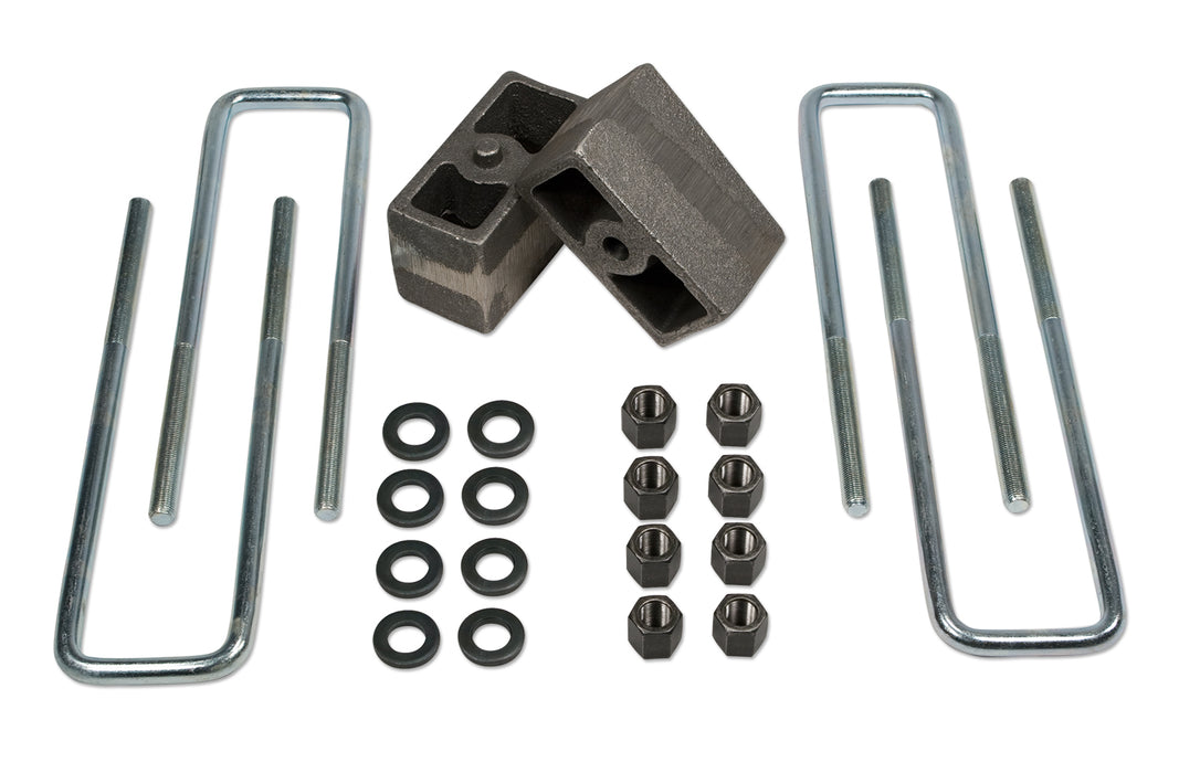 Tuff Country 97082 3 Inch Rear Block & U-Bolt Kit 86-95 Toyota Truck 4WD 86-89 Toyota 4Runner w/ 3.75 Inch Rear Axle Tuff Country - Truck Part Superstore