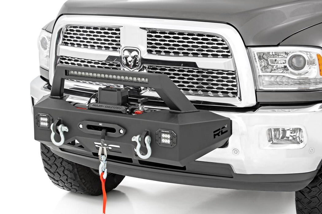 Rough Country 31007 EXO Winch Mount System 14-18 RAM 2500 Rough Country - Truck Part Superstore