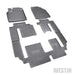 Westin 74-26-61010 Profile Floor Liners; 6 pc.; Front; Rear And Third Row; Black; - Truck Part Superstore